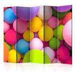 Rumsavdelare Skärmvägg Arkiio Colourful Balls II 225x172 cm