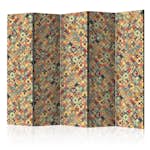 Rumsavdelare Skärmvägg Arkiio Rainbow Mosaic II 225x172 cm