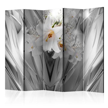 Rumsavdelare Skärmvägg Arkiio Steel Lilies II 225x172 cm