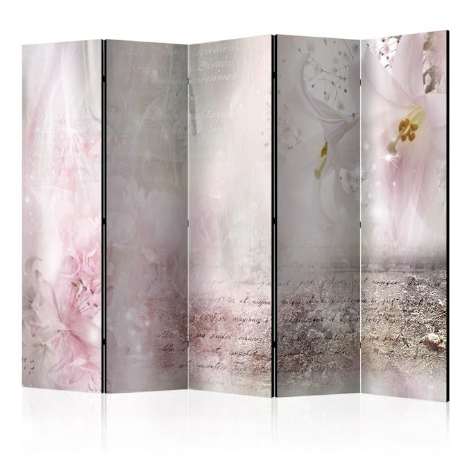 Rumsavdelare Skärmvägg Arkiio Delicate Lilies II 225x172 cm