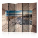 Rumsavdelare Skärmvägg Arkiio Modern Lounge By the Sea II 225x172 cm