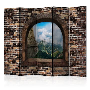 Rumsavdelare Skärmvägg Arkiio Stony Window Mountains II 225x172 cm