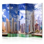 Rumsavdelare Skärmvägg Arkiio Cumulus over Dubai II 225x172 cm