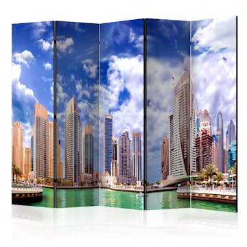 Rumsavdelare Skärmvägg Arkiio Cumulus over Dubai II 225x172 cm