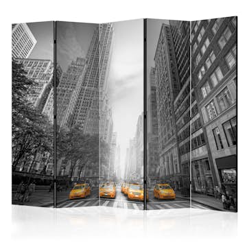 Rumsavdelare Skärmvägg Arkiio New York Yellow Taxis II 225x172 cm