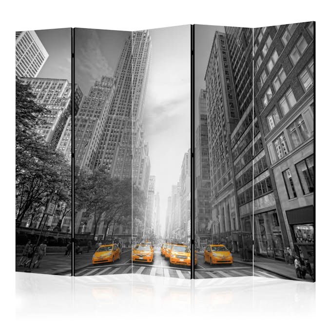 Rumsavdelare Skärmvägg Arkiio New York Yellow Taxis II 225x172 cm
