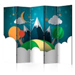 Rumsavdelare Skärmvägg Arkiio Little Traveller II 225x172 cm