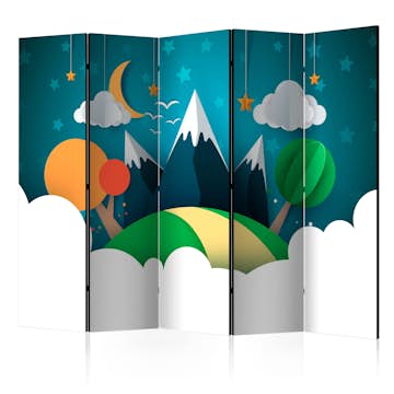 Rumsavdelare Skärmvägg Arkiio Little Traveller II 225x172 cm