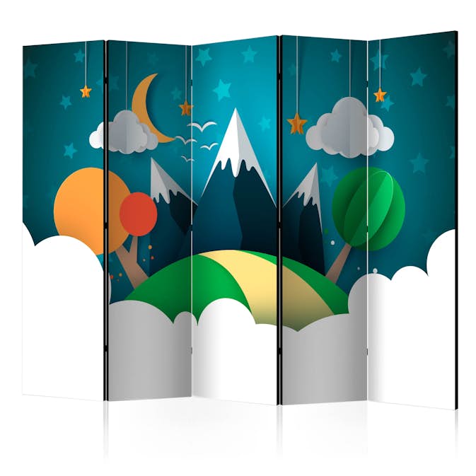 Rumsavdelare Skärmvägg Arkiio Little Traveller II 225x172 cm