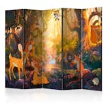 Rumsavdelare Skärmvägg Arkiio Animals in the Forest II 225x172 cm