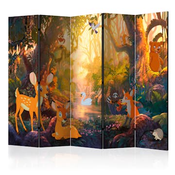 Rumsavdelare Skärmvägg Arkiio Animals in the Forest II 225x172 cm