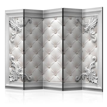 Rumsavdelare Skärmvägg Arkiio Quilted Leather II 225x172 cm