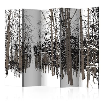 Rumsavdelare Skärmvägg Arkiio Trees Autumn II 225x172 cm