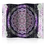 Rumsavdelare Skärmvägg Arkiio Round Stained Glass Violet II 225x172 cm