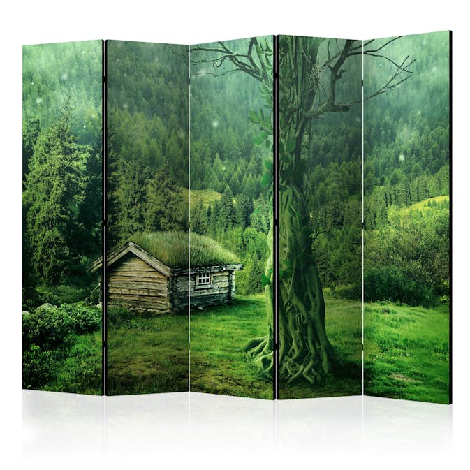 Rumsavdelare Skärmvägg Arkiio Green Seclusion II 225x172 cm