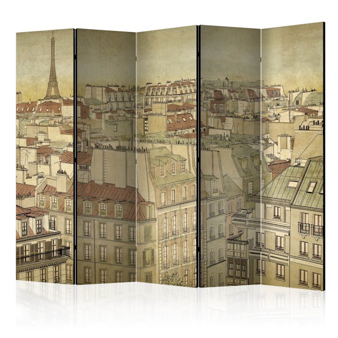 Rumsavdelare Skärmvägg Arkiio Good Bye Paris! II 225x172 cm