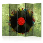 Rumsavdelare Skärmvägg Arkiio Colorful Melodies of the city II 225x172 cm