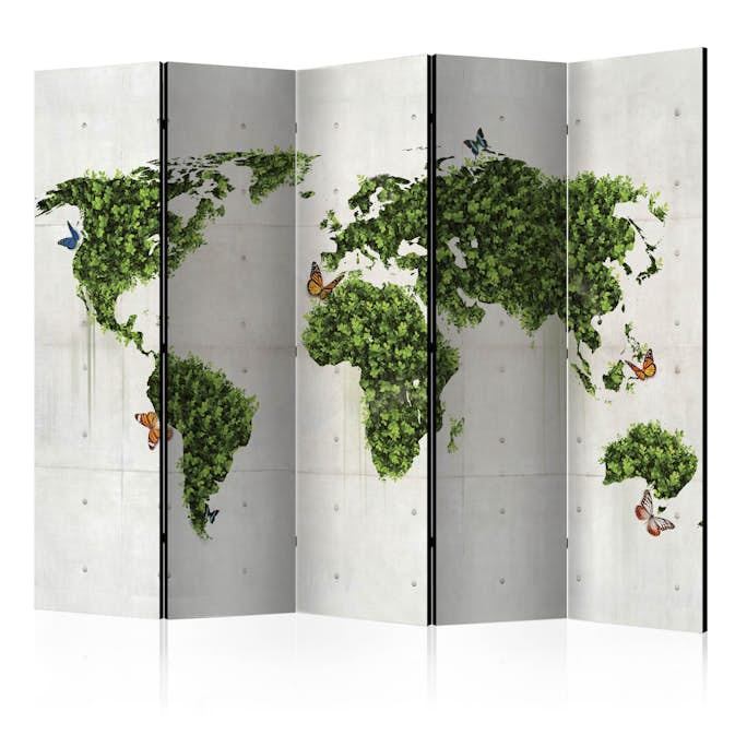 Rumsavdelare Skärmvägg Arkiio The Butterfly Garden II 225x172 cm