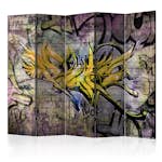 Rumsavdelare Skärmvägg Arkiio Stunning Graffiti II 225x172 cm