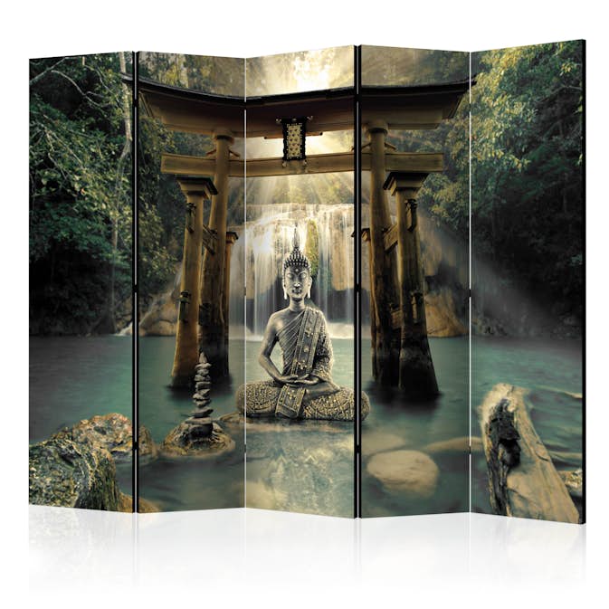 Rumsavdelare Skärmvägg Arkiio Buddha Smile II 225x172 cm