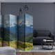 Rumsavdelare Skärmvägg Arkiio Spring Mountain Landscape II 225x172 cm