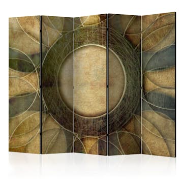 Rumsavdelare Skärmvägg Arkiio Flower Retro Style II 225x172 cm