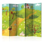 Rumsavdelare Skärmvägg Arkiio A Path To A Magical Castle II 225x172 cm