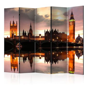Rumsavdelare Skärmvägg Arkiio Big Ben In The Evening London II 225x172 cm