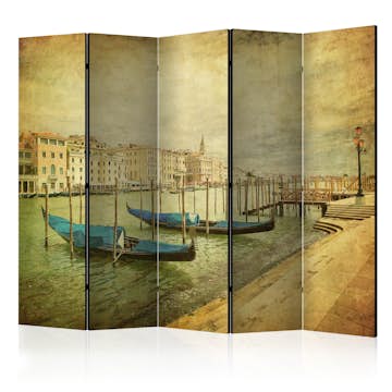 Rumsavdelare Skärmvägg Arkiio Grand Canal Venice Vintage II 225x172 cm
