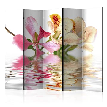 Rumsavdelare Skärmvägg Arkiio Tropical Flowers Orchid Tree Bauhinia II 225x172 cm