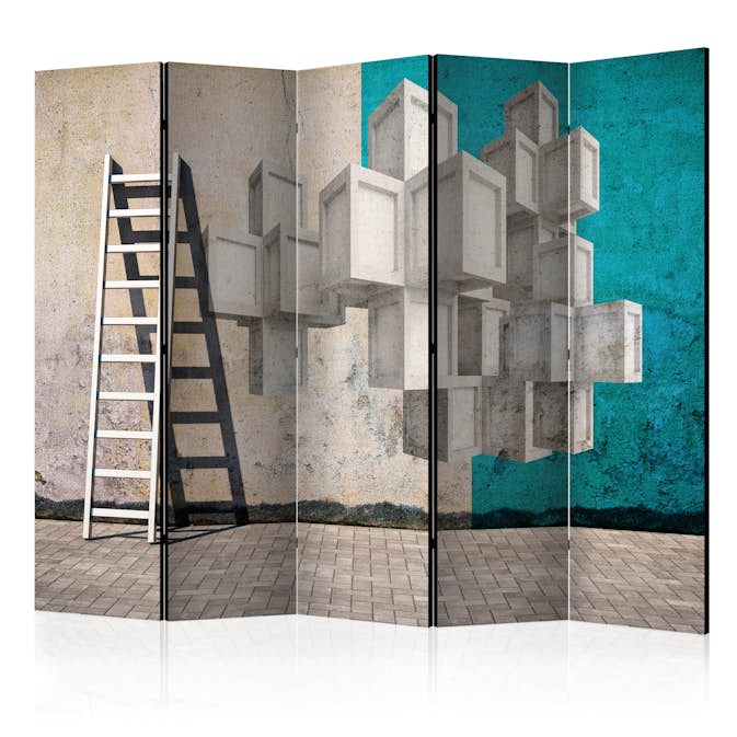 Rumsavdelare Skärmvägg Arkiio Concrete Blocks II 225x172 cm