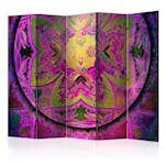Rumsavdelare Skärmvägg Arkiio Mandala: Pink Expression II 225x172 cm