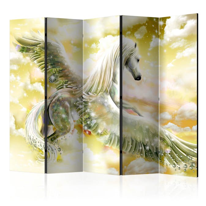 Rumsavdelare Skärmvägg Arkiio Pegasus Yellow II 225x172 cm