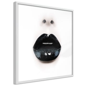 Poster Artgeist Affisch Black Lipstick