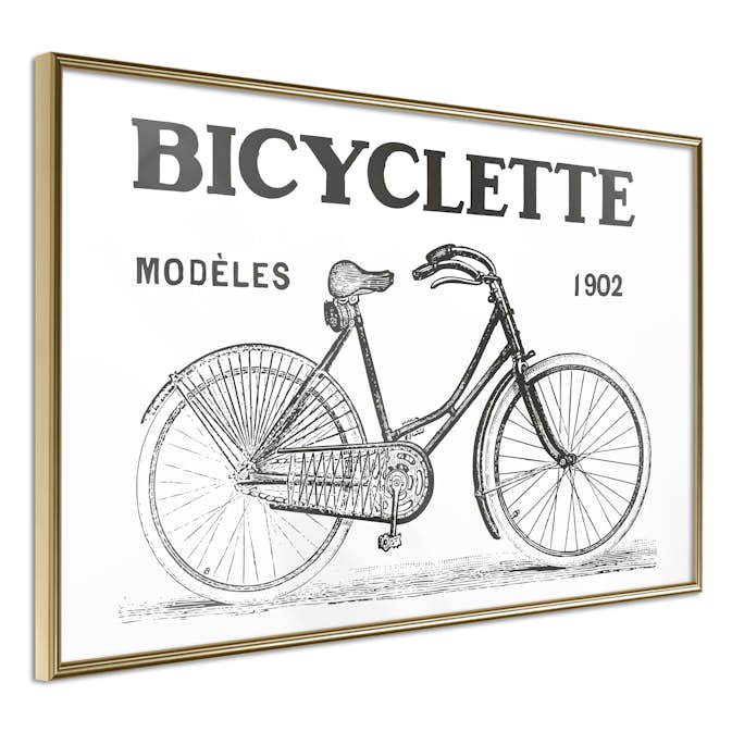 Poster Artgeist Affisch Old Bike