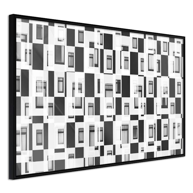 Poster Artgeist Affisch Abstract Windows