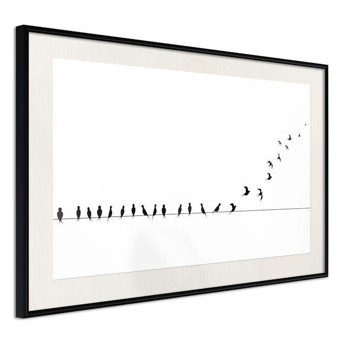 Poster Artgeist Affisch Let's Fly