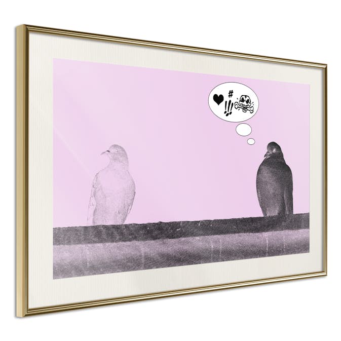 Poster Artgeist Affisch Courtship