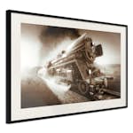 Poster Artgeist Affisch Locomotive