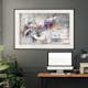 Poster Artgeist Affisch Floral Bike