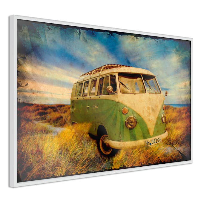 Poster Arkiio Affisch Retro Bus