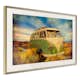 Poster Artgeist Affisch Retro Bus
