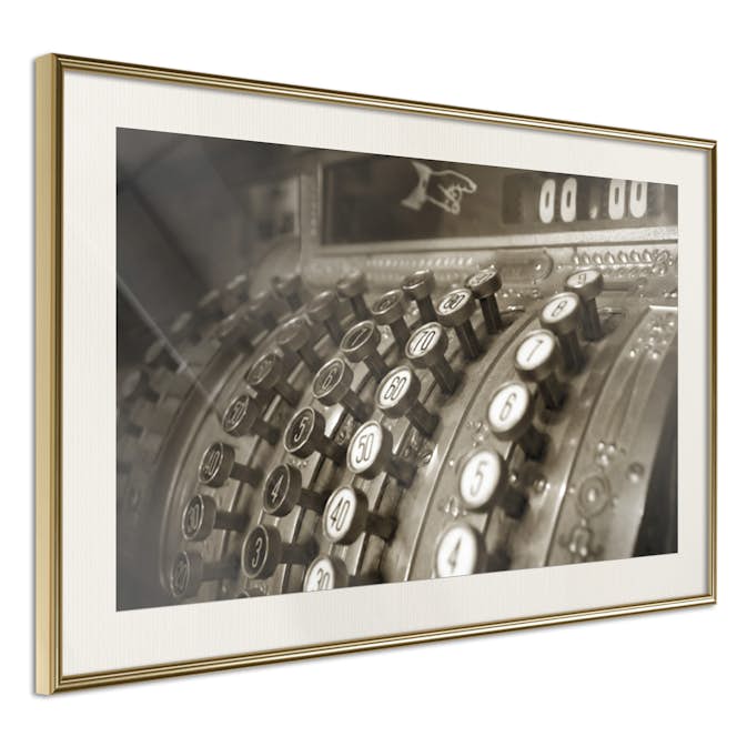 Poster Artgeist Affisch Cash Register