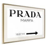 Poster Artgeist Affisch Prada Marfa