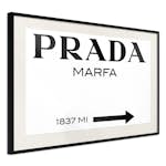 Poster Artgeist Affisch Prada Marfa