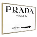 Poster Artgeist Affisch Prada Marfa