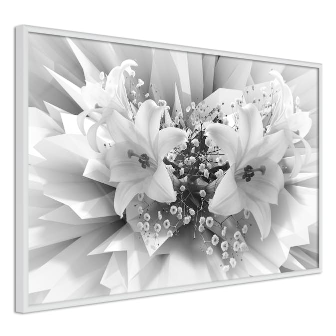 Poster Artgeist Affisch Geometric Bouquet