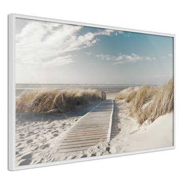 Poster Artgeist Affisch Abandoned Beach