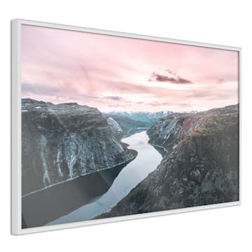 Poster Artgeist Affisch Lake Ringedalsvatnet