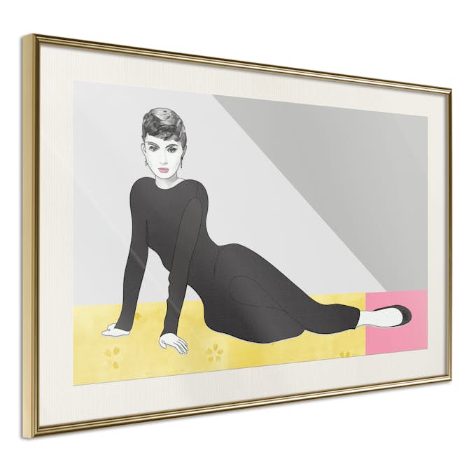 Poster Artgeist Affisch Beautiful Audrey